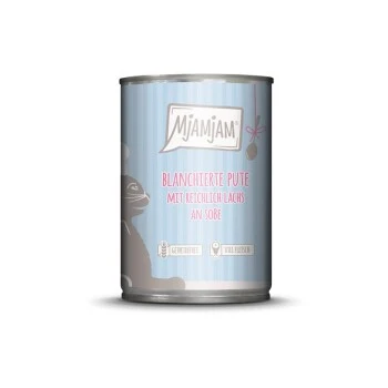 MjAMjAM Adult 6x380g Blanchierte Pute Mit Lachs 3 MjAMjAM Adult 6x380g Blanchierte Pute Mit Lachs