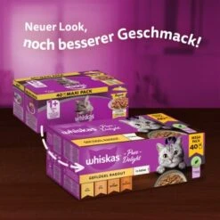 Whiskas Pure Delight Mega Pack Geflügel Ragout In Gelee 40 X 85g 18 Whiskas Pure Delight Mega Pack Geflügel Ragout In Gelee 40 X 85g -Haustierbedarf geschäft e2522623fde1eb62c07cac516426bd86b0851600 1410723 de DE Whiskas 4