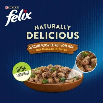 Felix Naturally Delicious Geschmacksvielfalt Vom Land 80x80g 15 Felix Naturally Delicious Geschmacksvielfalt Vom Land 80x80g – Bild 13